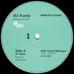 KAF Funk Mixtape by DJ Farriz