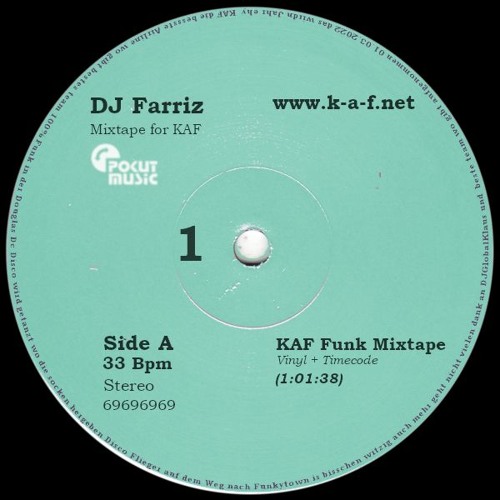 KAF Funk Mixtape by DJ Farriz