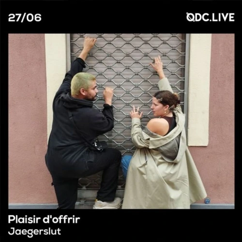 Plaisir d'offrir avec Jaergerslut Soundcloud podcast image for