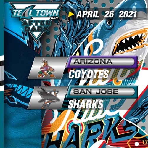 Stream episode Arizona Coyotes vs San Jose Sharks 4 26 2021 Teal Town USA After Dark Postgame by Teal Town USA A San Jose Sharks podcast podcast Listen online for free on SoundCloud