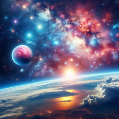 view to space
