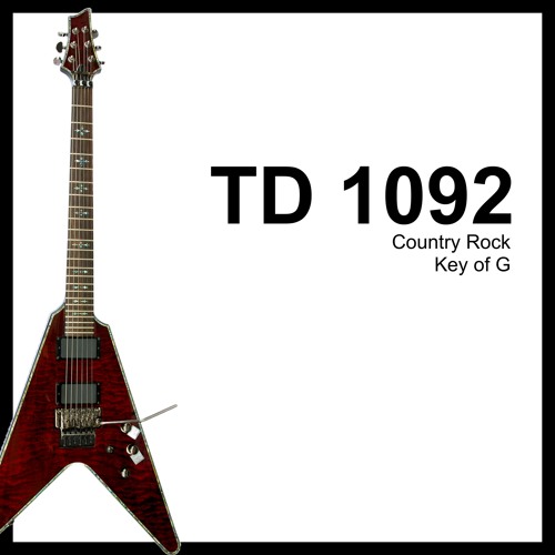TD 1092 Country Rock. Become the SOLE OWNER of this track!