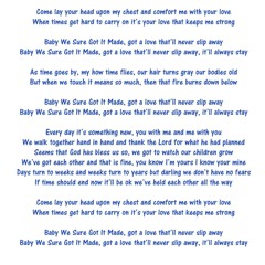 Baby We Sure Got It Made