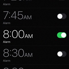 8 O'Clock Alarm