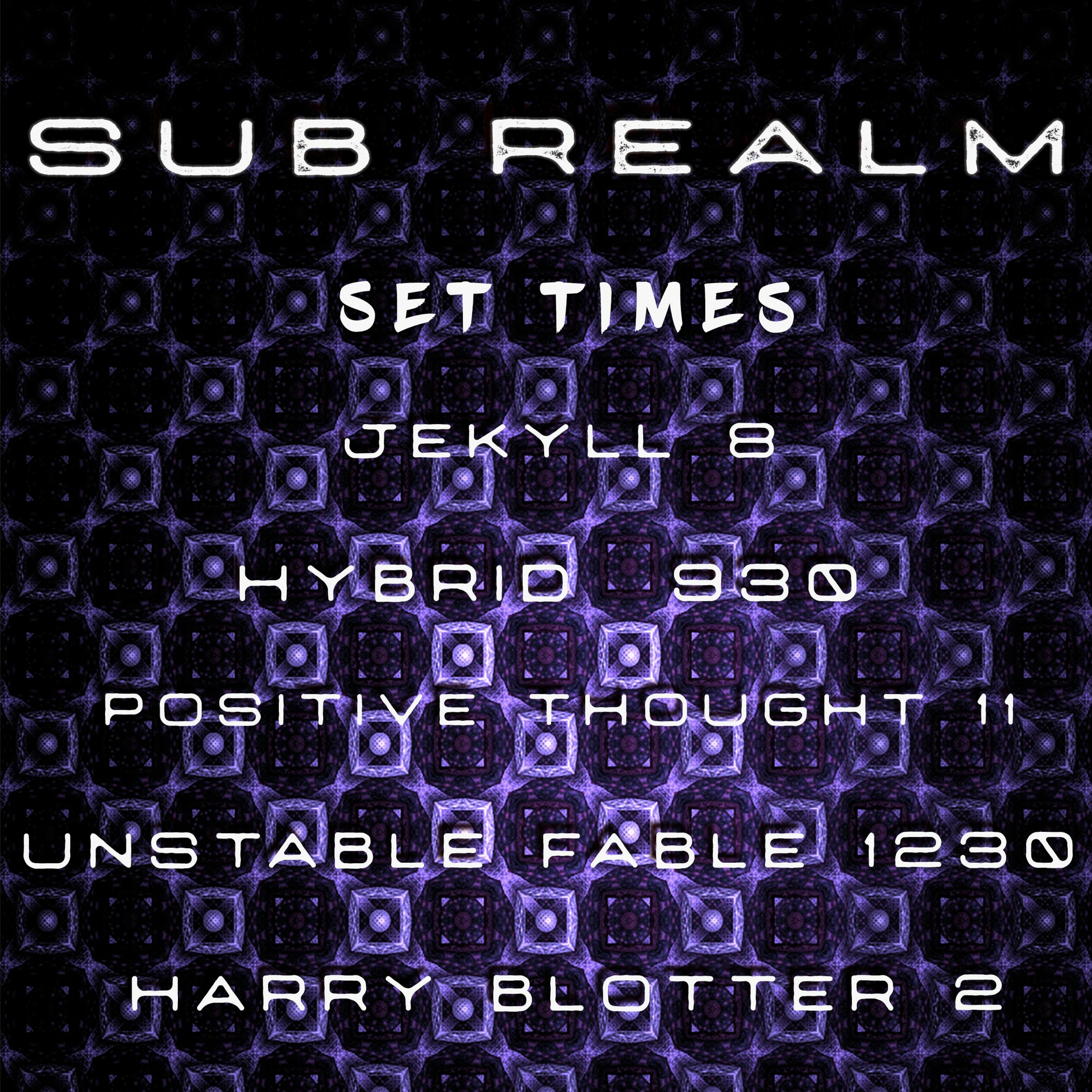 Sub Realm Launch Party - Harry Blotter Night Time Psy Closing Set June 2023 thumbnail
