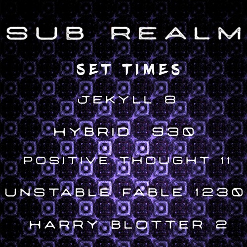 Sub Realm Launch Party - Harry Blotter Night Time Psy Closing Set June 2023