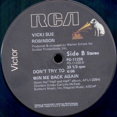 Vickie Sue Robinson  - Dont Try To Win Me Back Again (delfonic edit)
