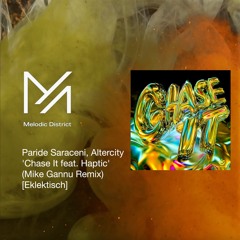 Premiere: Paride Saraceni, Altercity - Chase It feat. Haptic (Mike Gannu Remix) [Eklektisch]