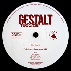 PREMIERE: Bobo - Never [Gestalt Records]