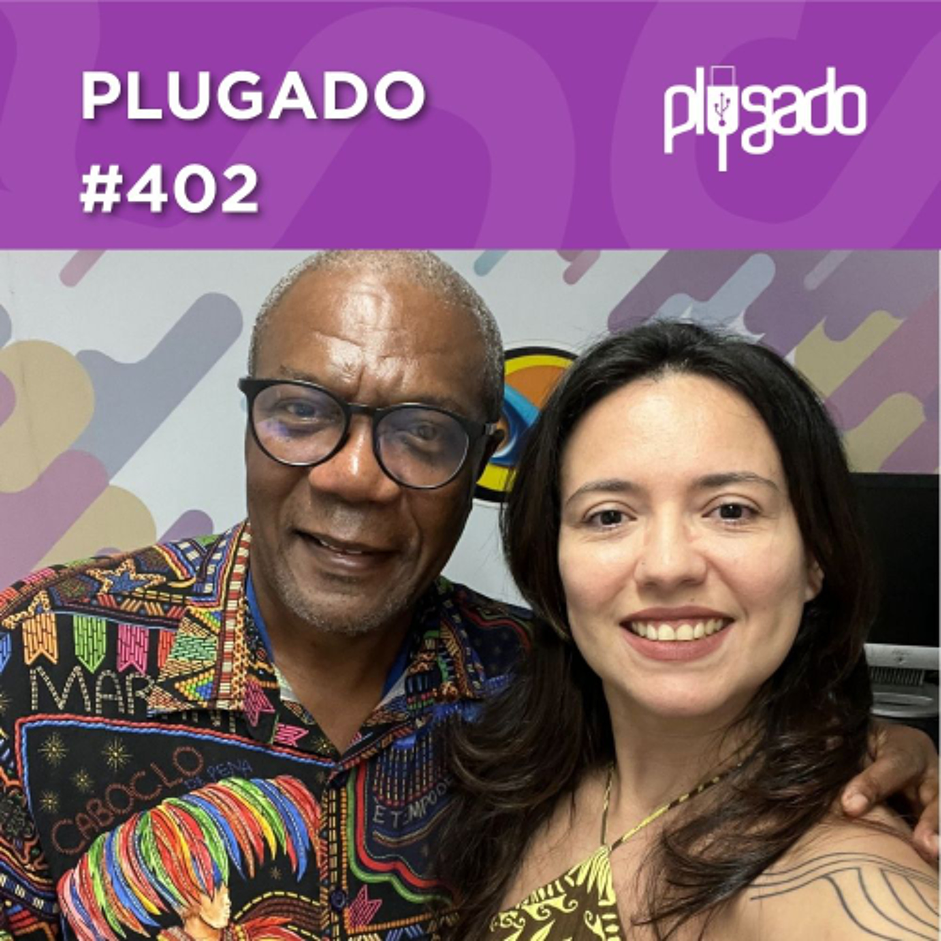PLUGADO #402 - Cultura Popular e Inteligência Artificial conectadas em oficina formativa episode artwork