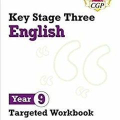 E.B.O.O.K.❤️DOWNLOAD⚡️ New KS3 English Year 9 Targeted Workbook (with answers) (CGP KS3 Engl