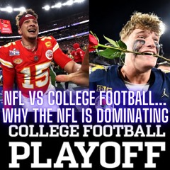 The Monty Show LIVE: College Football Vs The NFL... Why The NFL Is Dominating! 01