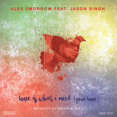 Alex 2morrow feat. Jason Singh - Love Is What I Need (Your Love) (Jay Hill's All I Need Deep Mix)