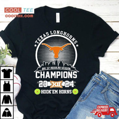 Texas Longhorns Big 12 Regular Season Champions Hook 'em Horns Shirt