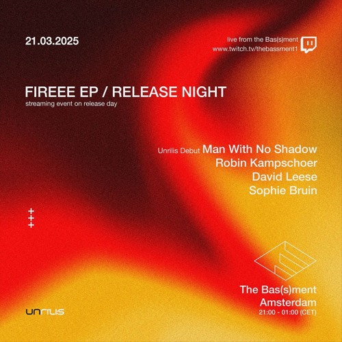 David Leese @ Fireee EP Release Night, The Bassment - Amsterdam (21-03-2025)