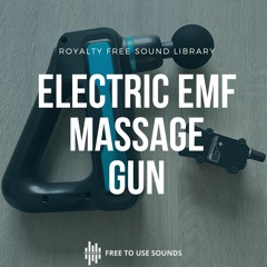 Massage Gun Electromagnetic Sound Effects Compilation