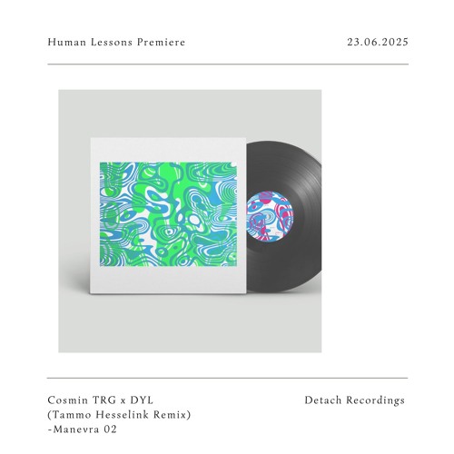 HL Premiere : Cosmin TRG x DYL - Manevra 02 (Tammo Hesselink Remix) [Detach Recorings]