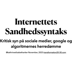 Internettets Sandhedssyntaks
