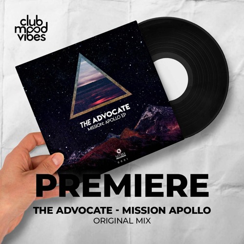 PREMIERE: The Advocate ─ Mission Apollo (Original Mix) [Skybar Records]