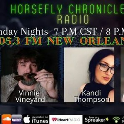 Horsefly Chronicle S Radio Welcome Back Vinnie Vineyard  And Luke Walker Who Will Be Joined  By Ambe