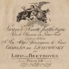 Sonata Pathétique No. 8 in c minor Opus 13 2nd movement by Ludwig van Beethoven (on Yamaha C1 Grand)