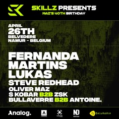 S Kobar - Techno, Hardgroove Promo Mix For Skillz Presents Maz's Birthday (February 2025)