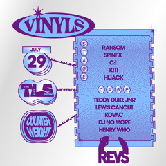 VINYLS w/ Spinfx - 29.07.23