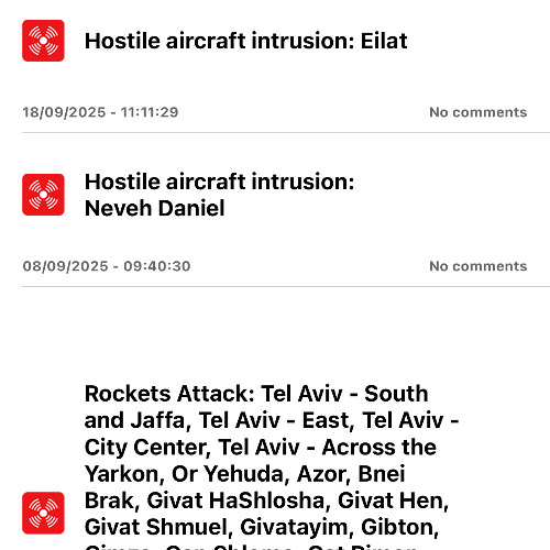 Tzeva Adom - Red Alert