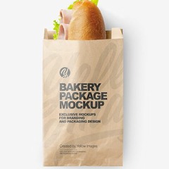 5+ Download Free Kraft Paper Bag with Sandwich Mockup & Sack Mockups PSD Templates