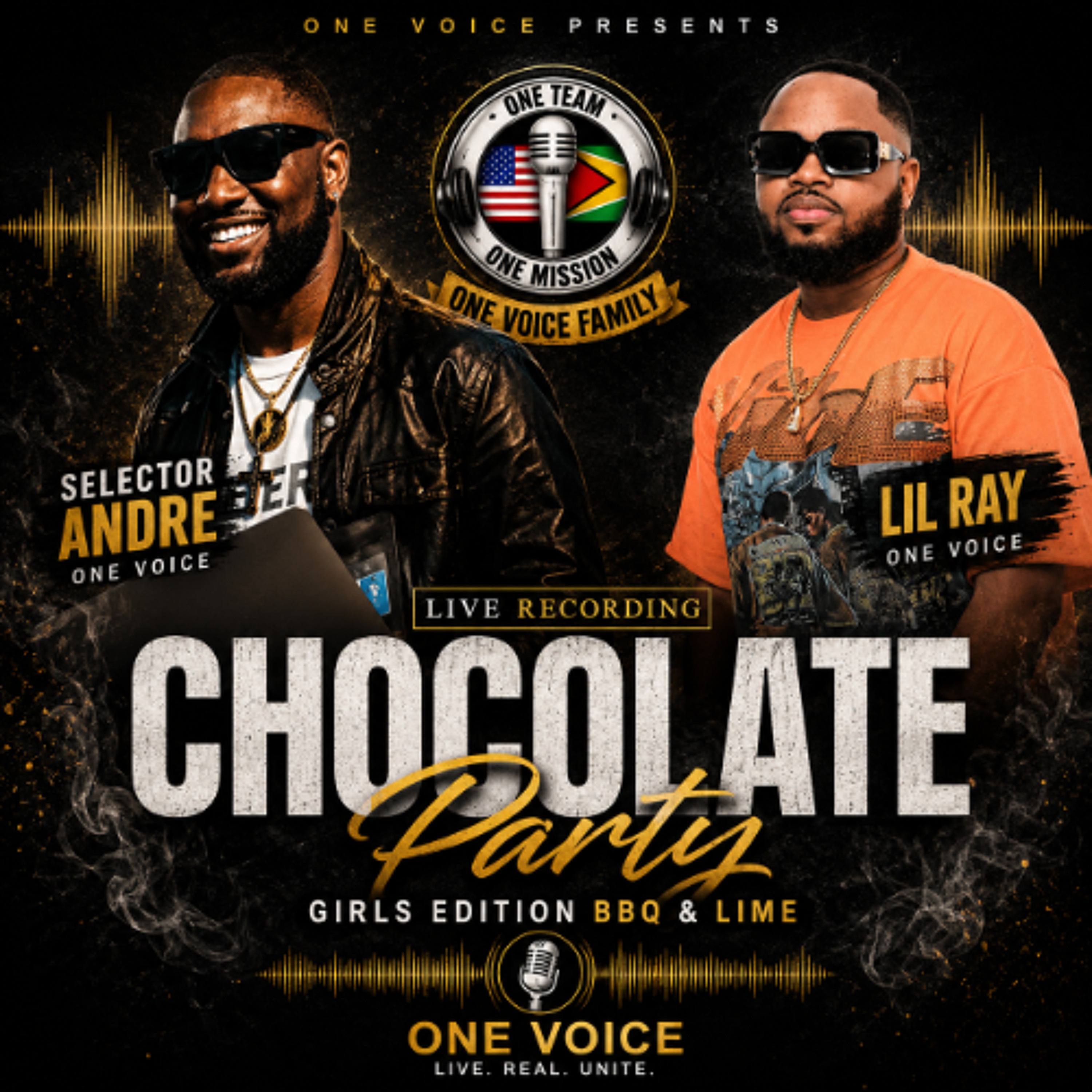 ONE VOICE IN SOPHIA CHOCOLATE PARTY