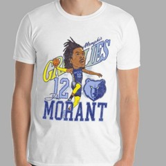 Grizzlies Ja Morant Caricature T-Shirt