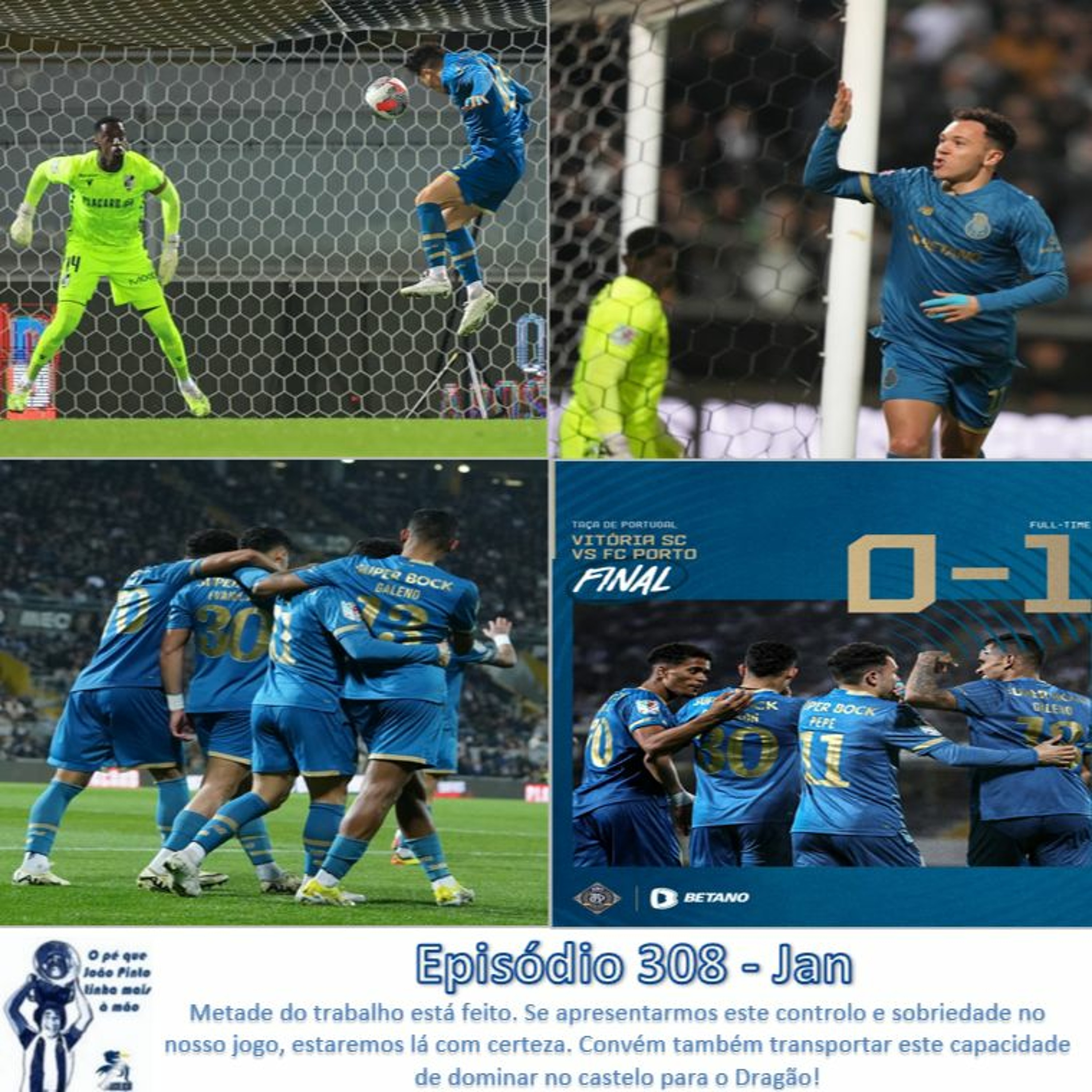 O pé que João Pinto tinha mais à mão