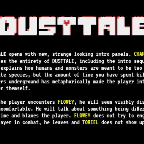STORY DOC RELEASED