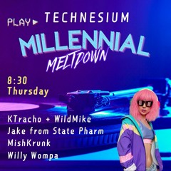 DJ Ktracho and DJ WildMike Set - Technesium NYC - Millennial Meltdown Party - LOVEBURN 2024