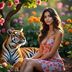 Indian Tiger Girl