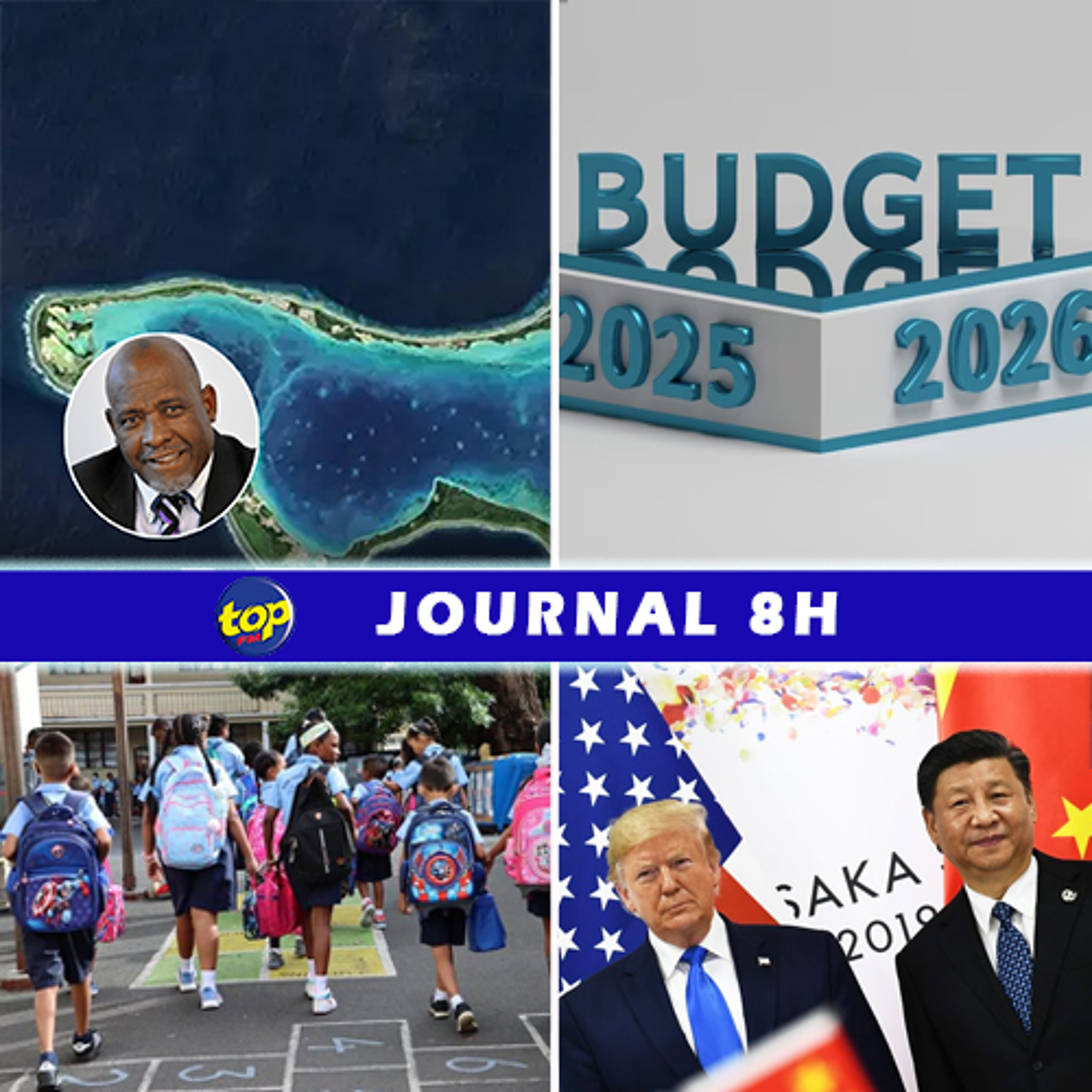 Le journal de 8H de ce lundi 02 juin 2025