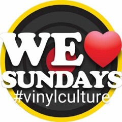 We Love Sundays #vinylculture Mixcloud Launch Party / 11.10.20