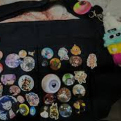 они меня пинают за значки на моем портфеле