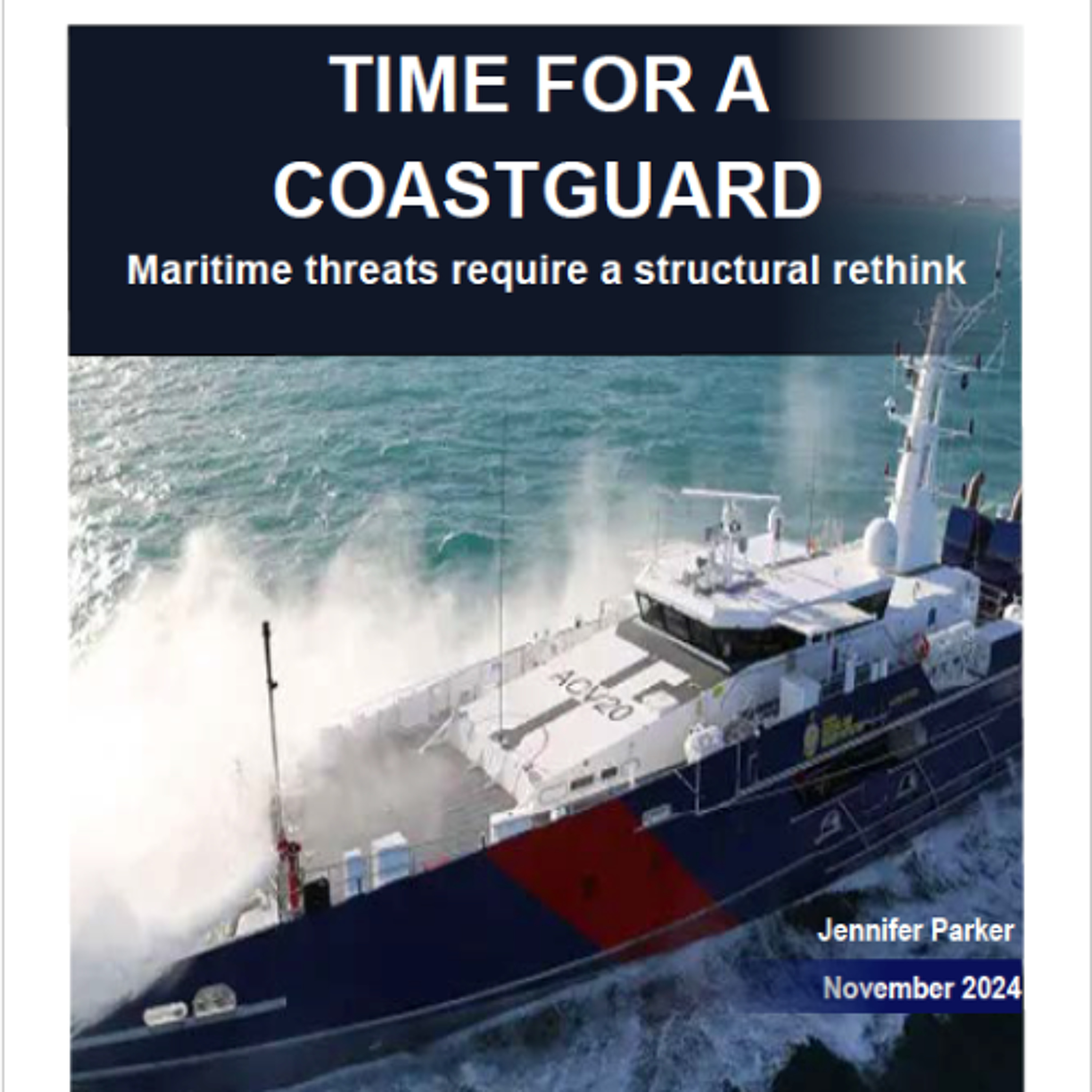 Maritime Matters special episode: Launch of 'Time for a Coastguard' (Webinar) episode artwork