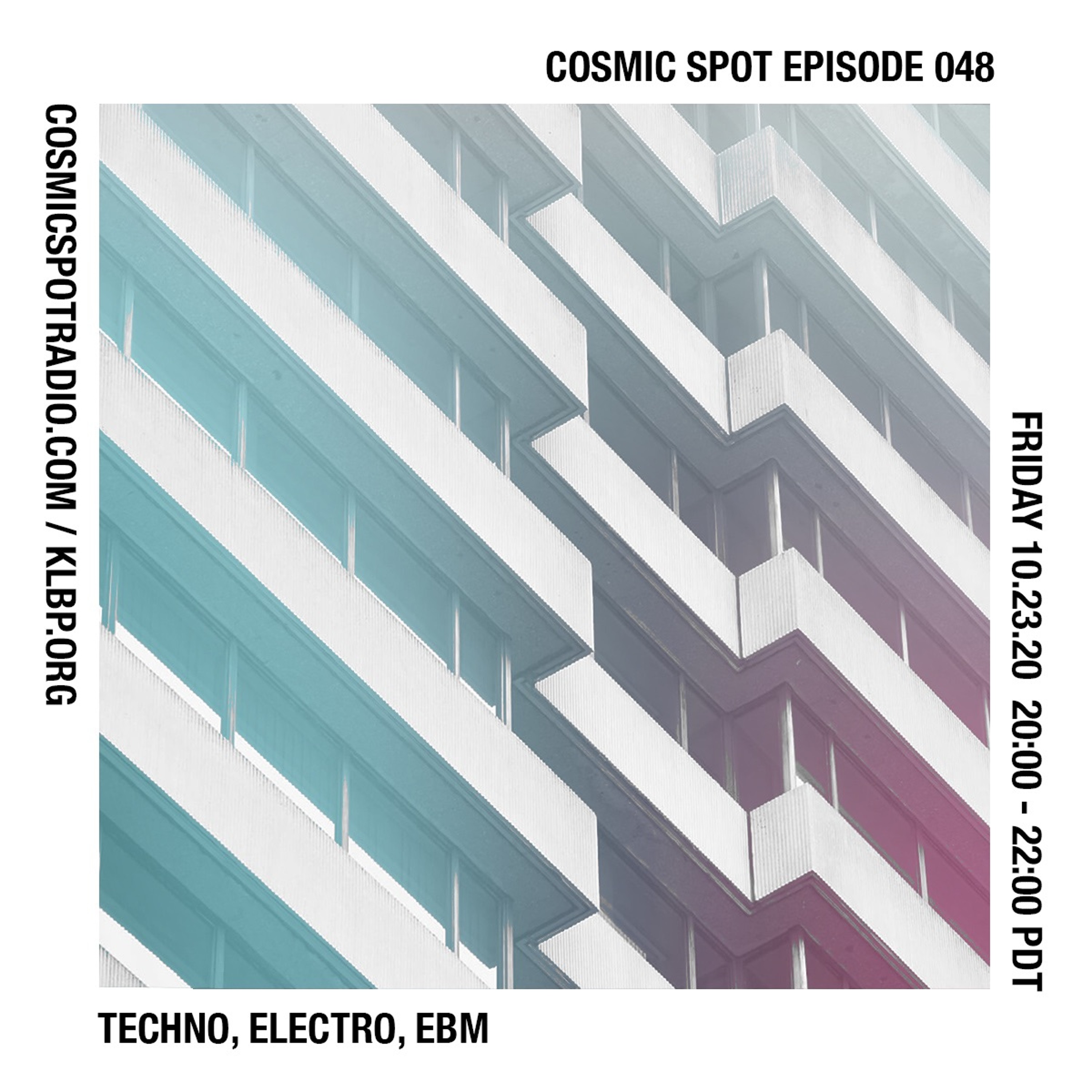 Cosmic Spot 048 – Techno, Electro, EBM episode artwork