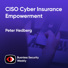 CISO Cyber Insurance Empowerment - Morey Haber, Peter Hedberg, Stephan Jou - BSW #400