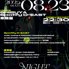 Cola Splash at NIGHT HIKE × TREKKIE TRAX 13th Anniversary