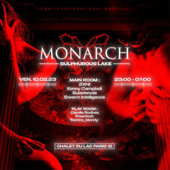 Live at Monarch: Sulphurous Lake - Paris 10.02.23