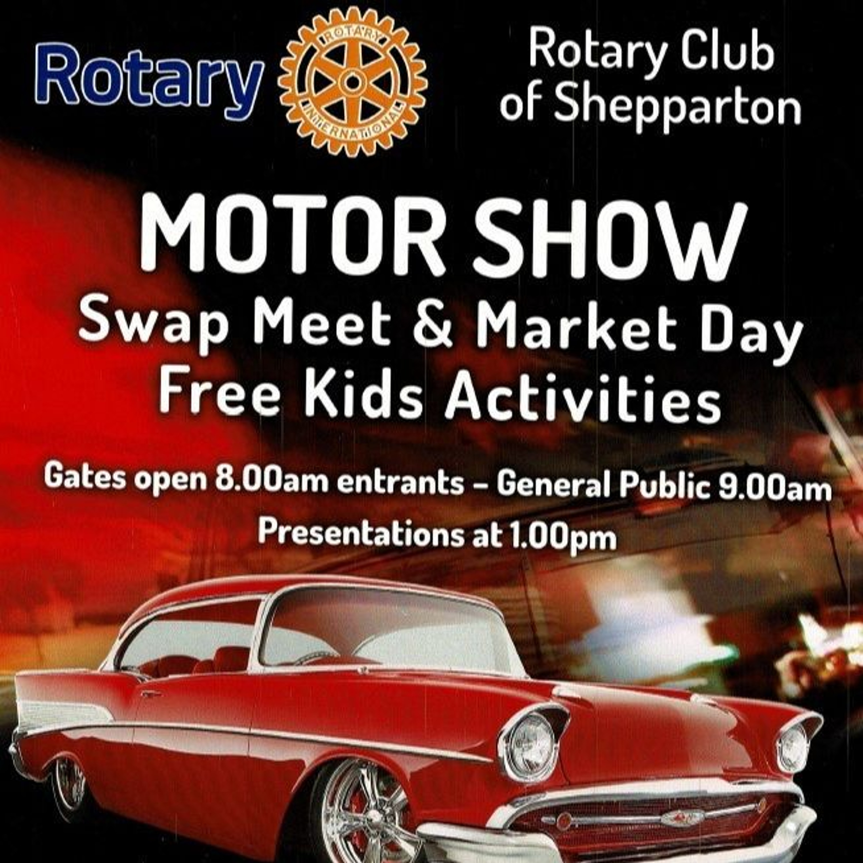 Rotary Club of Shepparton's Geoff Long about their upcoming Motor Show