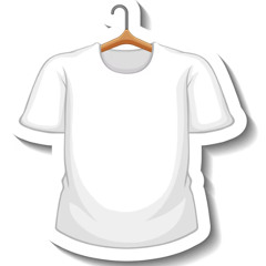 plain white tee