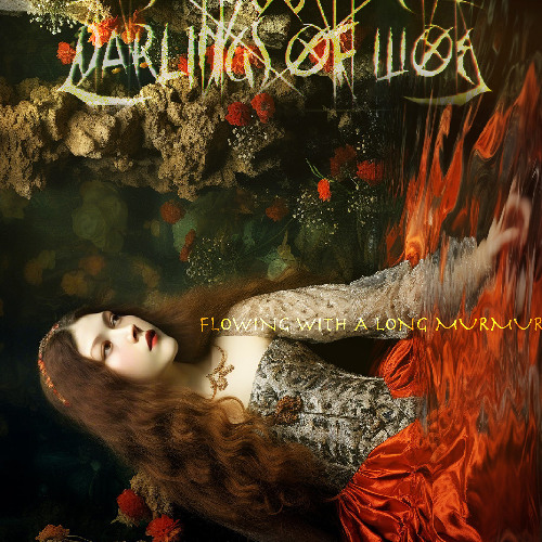 flowing with a long murmur