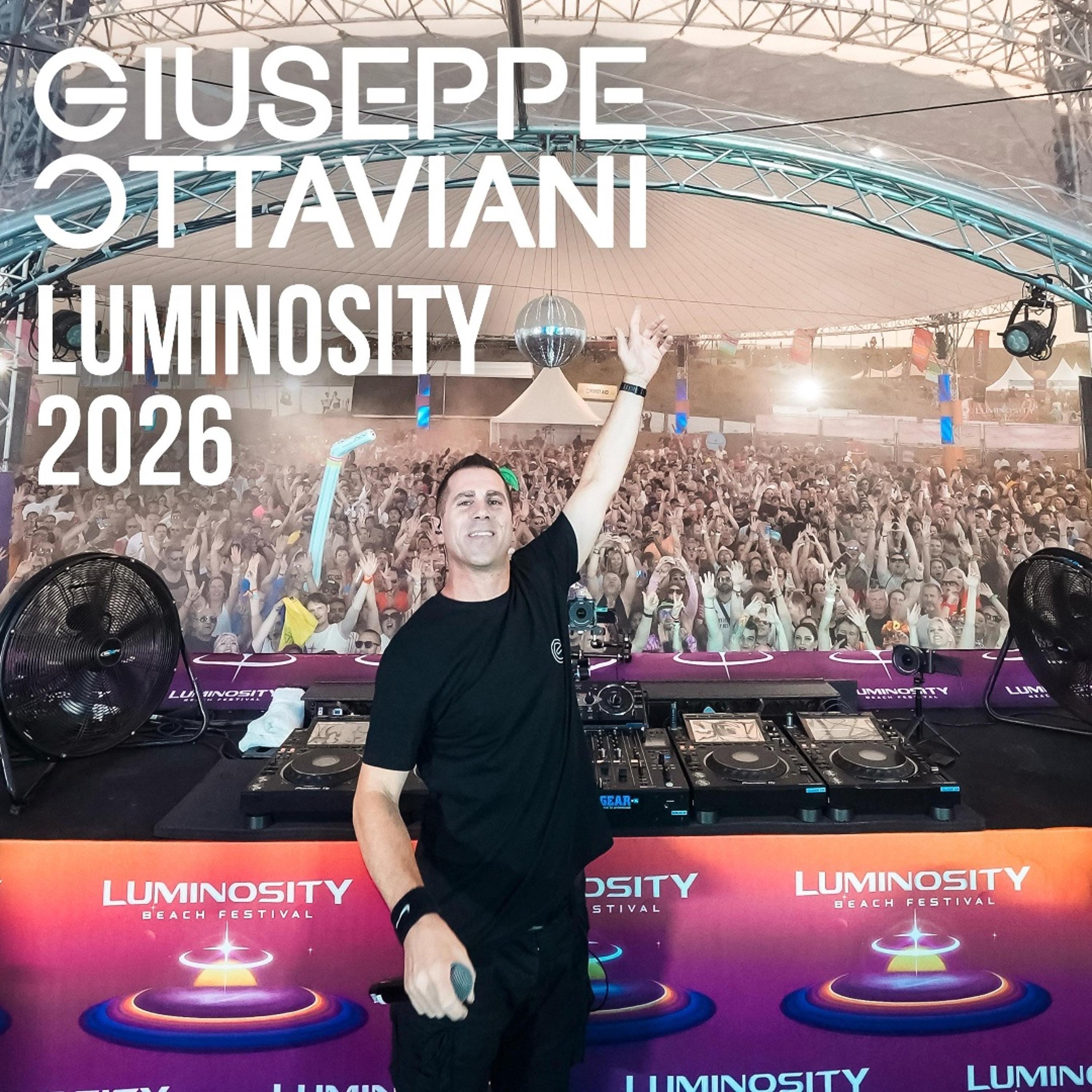 Giuseppe Ottaviani at Luminosity Beach Festival 2026 episode artwork