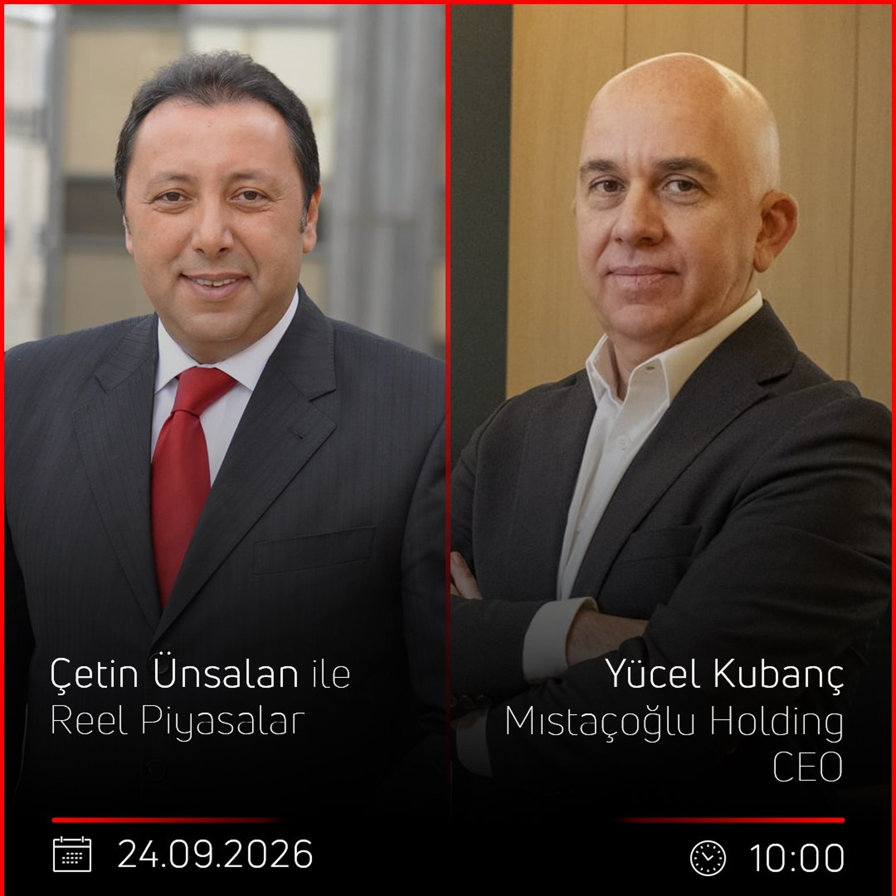 Yücel Kubanç - Çetin Ünsalan ile Reel Piyasalar
