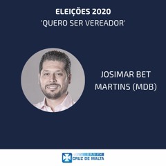 Quero ser vereador: Josimar Bet Martins (MDB)