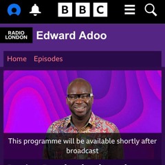 Edward Adoo - BBC Radio London Breakfast Show - Boxing Day sampler 2024